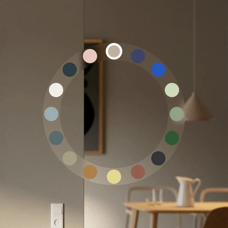 Studio Colourwheel Wall Paint UI Study